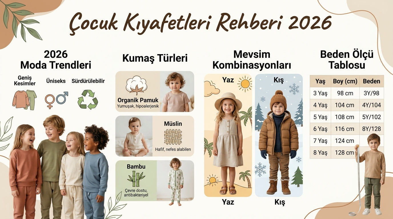 Çocuk Kıyafetleri Rehberi 2026