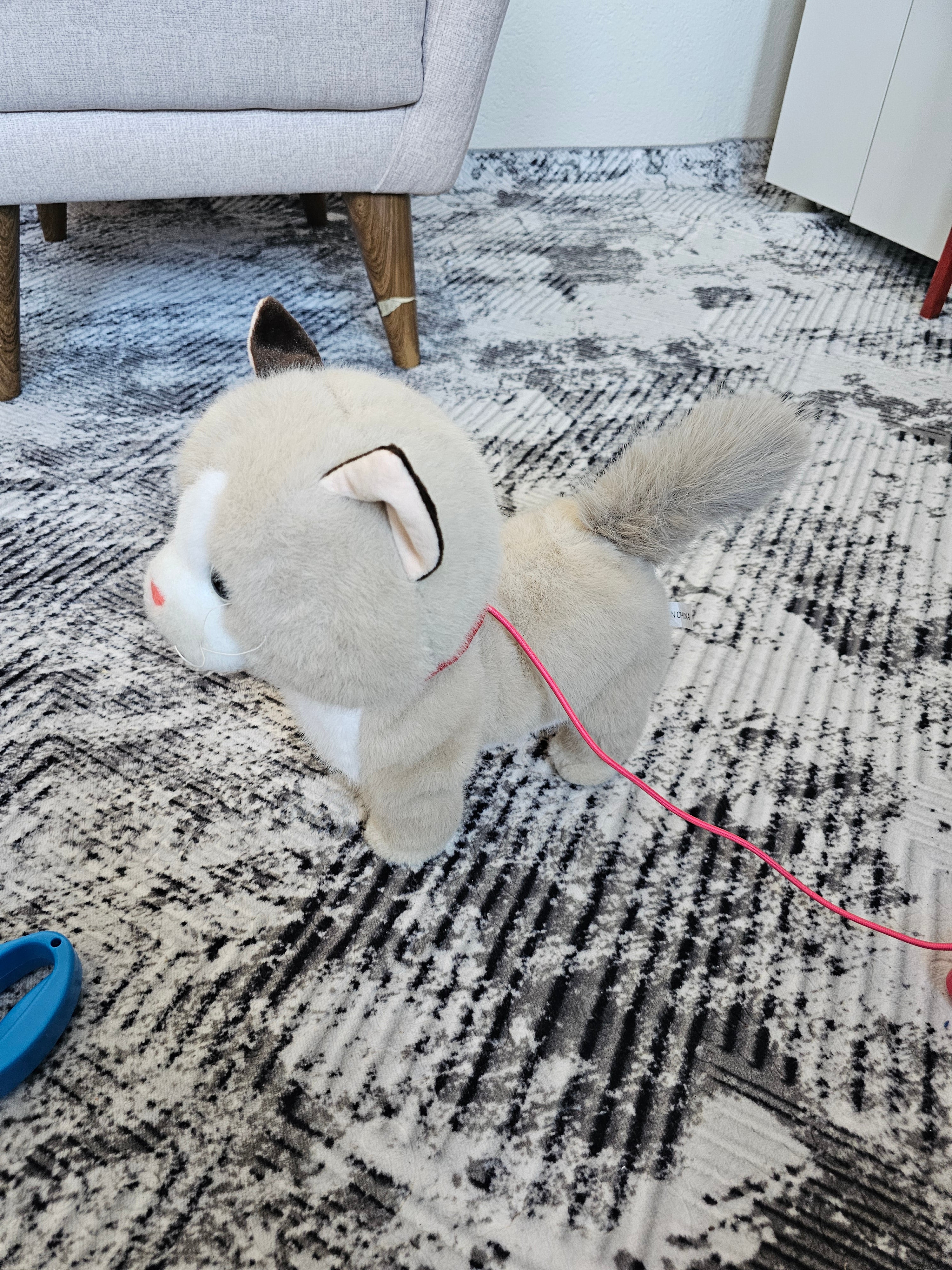 Dev Boy Konuşan, Hareketli, Müzikli Peluş Kedi 🐱