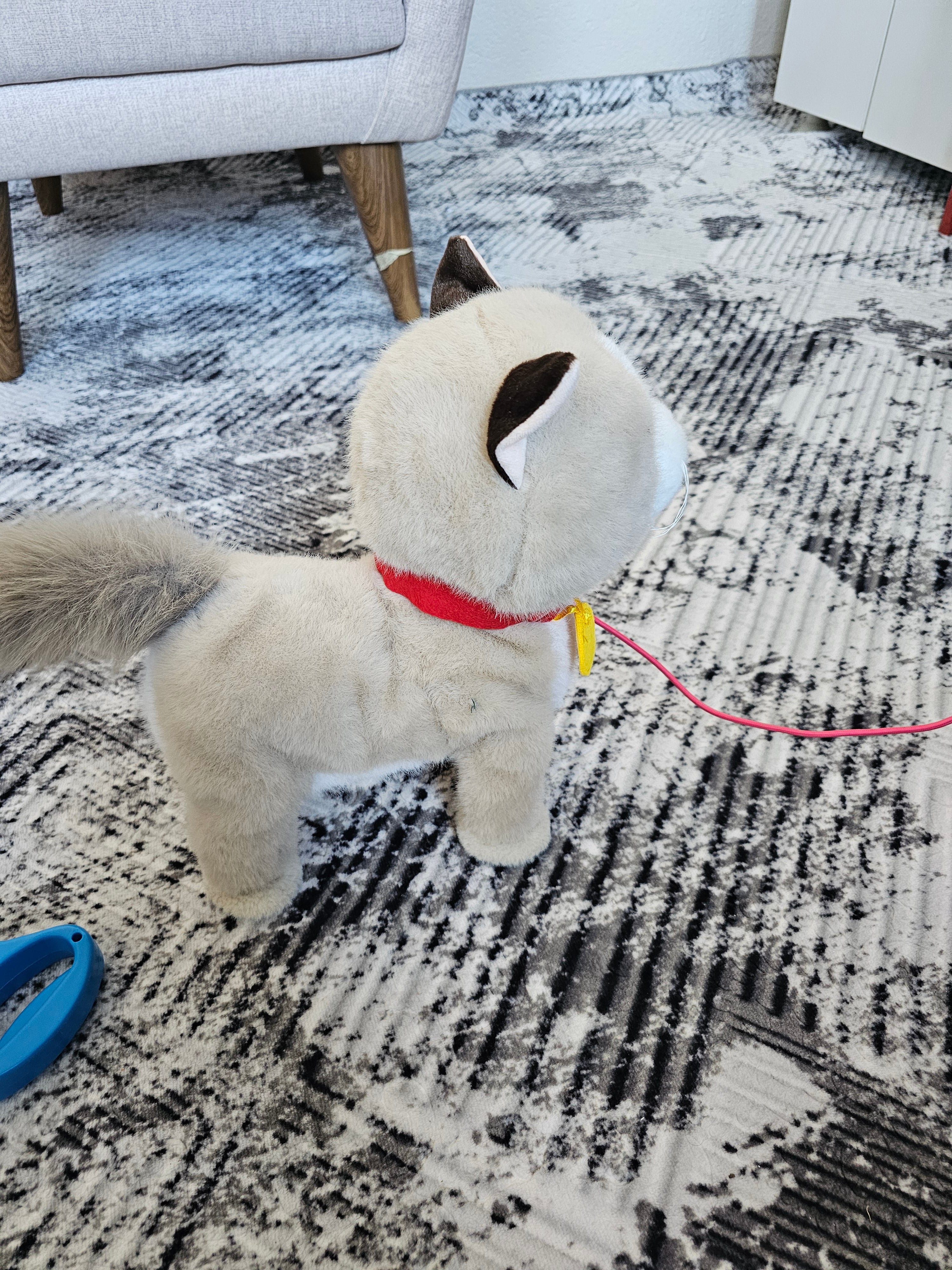 Dev Boy Konuşan, Hareketli, Müzikli Peluş Kedi 🐱