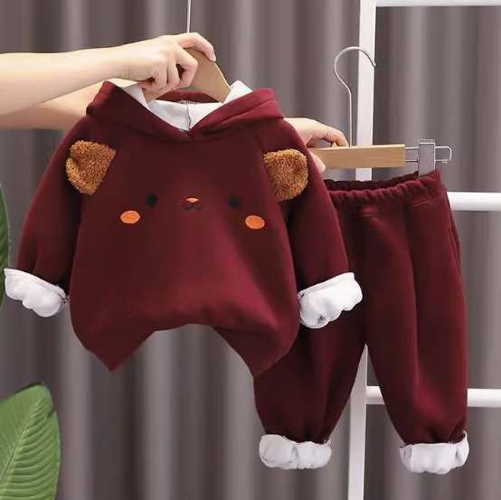 Bordo Renk Çocuk Takım 1-5 Yaş