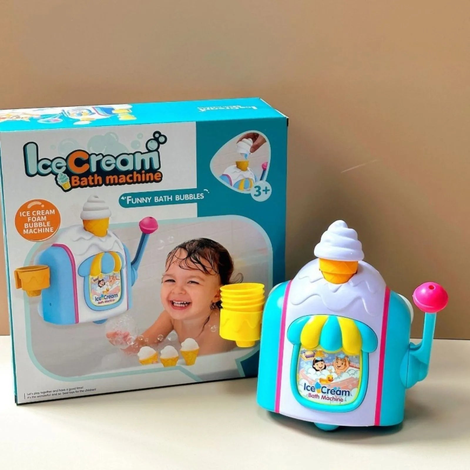 Mini Köpük Fabrikası – Pil Gerektirmez, Sınırsız Eğlence