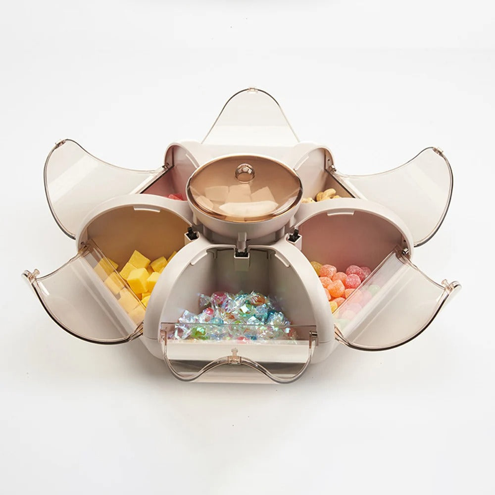 Yaratıcı Lotus Petal Meyve Tepsisi