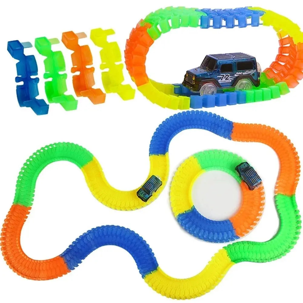 640 Parça Magic Trcuks Set Raylı Araba