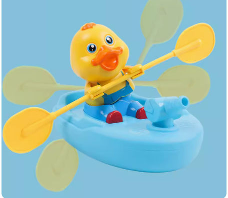 Kurmalı Panda-Ördek-Domuz Havuz-Banyo Oyuncakları