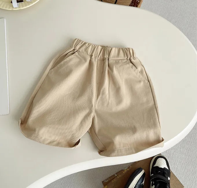 1-5 Yaş Ekoseli Fiyonk Detaylı Erkek Takım (2 Parça)