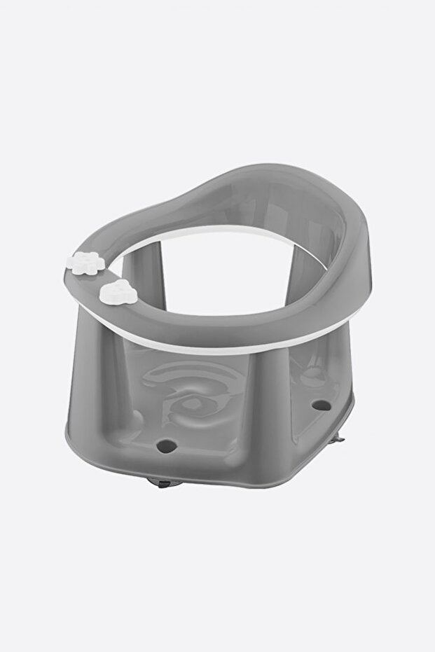 Vakumlu Bebek Banyo & Mama Oturağı(Gri-Pembe-Yeşil Renk)