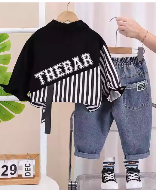 3 Parçalı Erkek Çocuk Takım 1-5 Yaş