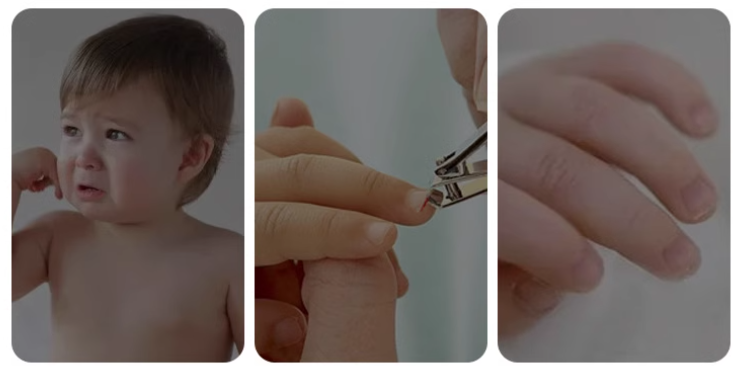 Çocuklar İçin Güvenli Tırnak Bakım Seti