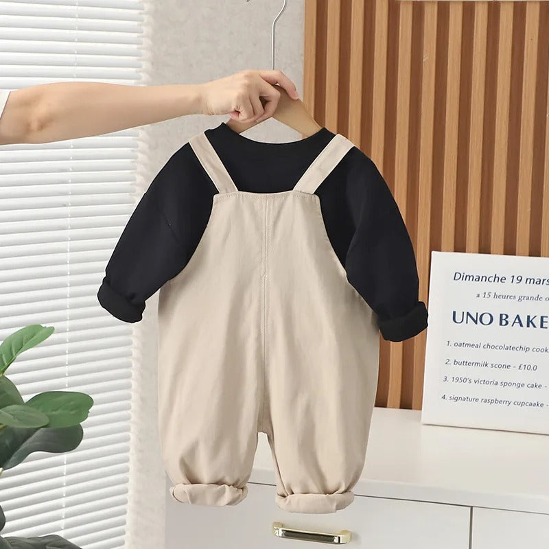 Unisex  Sevimli Panda Tulum 9 Ay-4 Yaş Kahverengi ve Bej Renkler