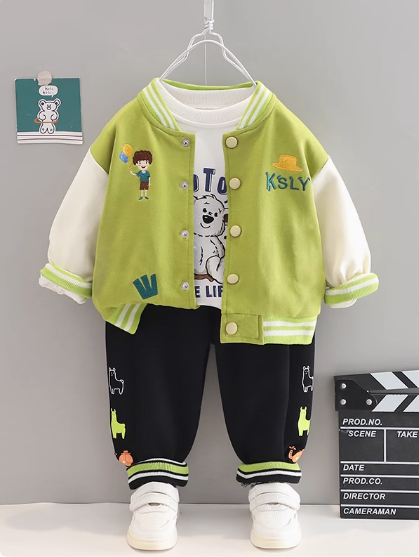 Çok Renkli 1-5 Yaş Unisex Alt Üst Çocuk Takım