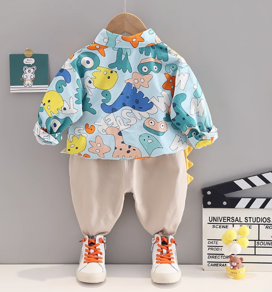 Gömlekli Uzun Kollu Çocuk Takım 1-5 Yaş