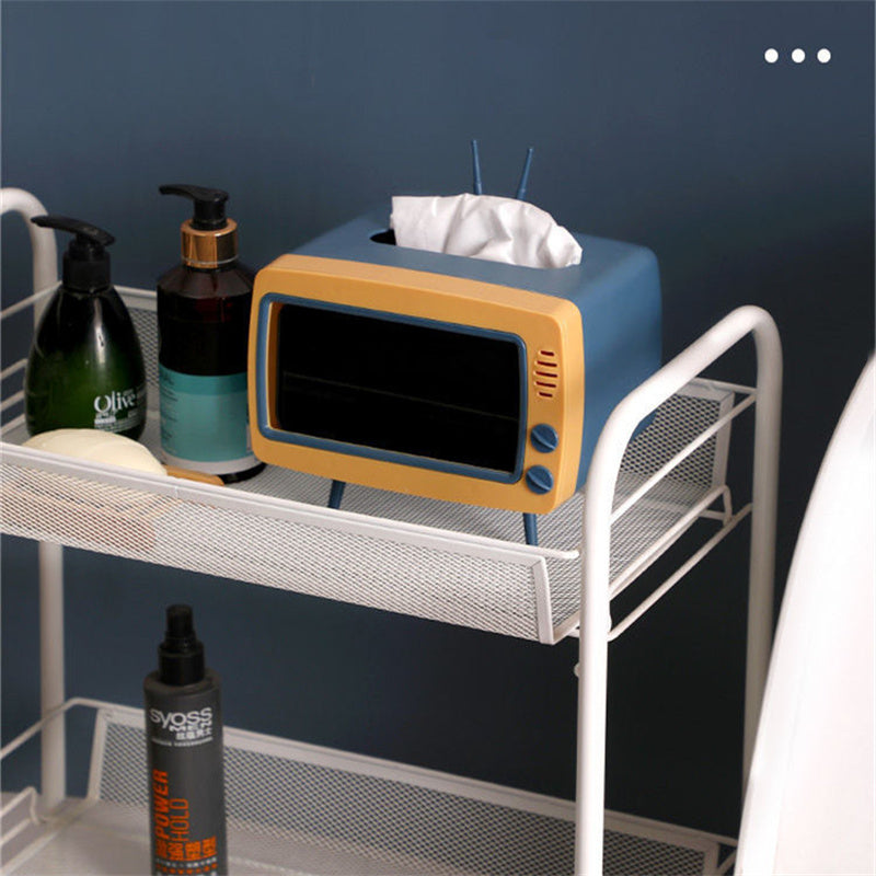 Çok Fonksiyonlu Masaüstü Peçetelikli Telefon Tutucu