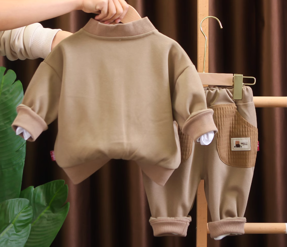 Peluşlu 1-6 Yaş Çocuk Takım-3 Parça