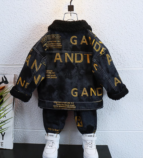 Kot Ceket-Kot Pantolon Çocuk Takım 1-6 Yaş