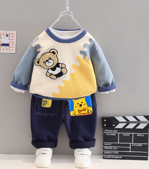 Kot Pantolon ve Sweet 1-5 Yaş Erkek Çocuk Takım