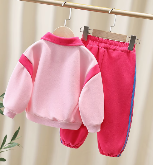 Lacos Yaka Kız Çocuk Takım 2-7 Yaş