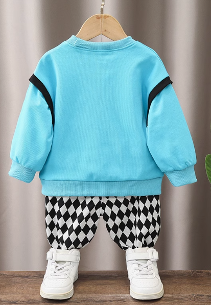 Mavi-Dalmaçyalı Erkek Çocuk Takım 10 Ay- 5 Yaş