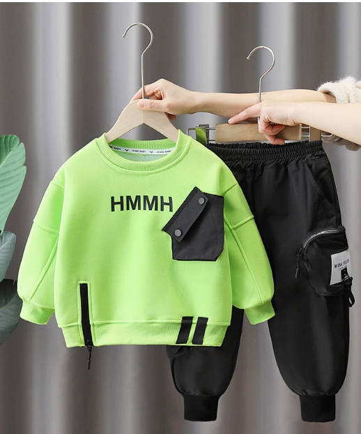 Neon Renk Erkek Çocuk Takım 2-8  Yaş