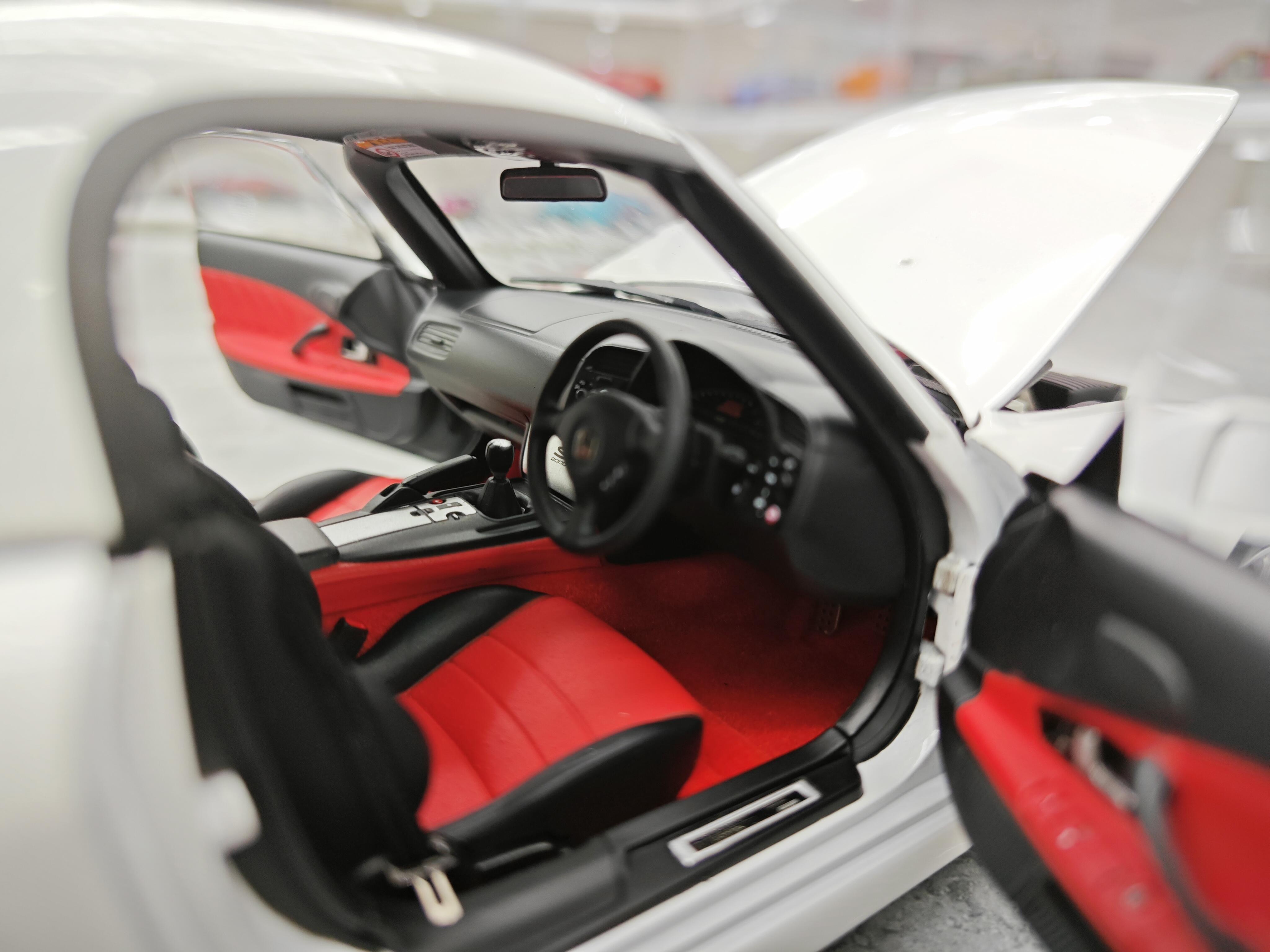 Honda S2000 Beyaz Renk ve Motor Blok- Metal