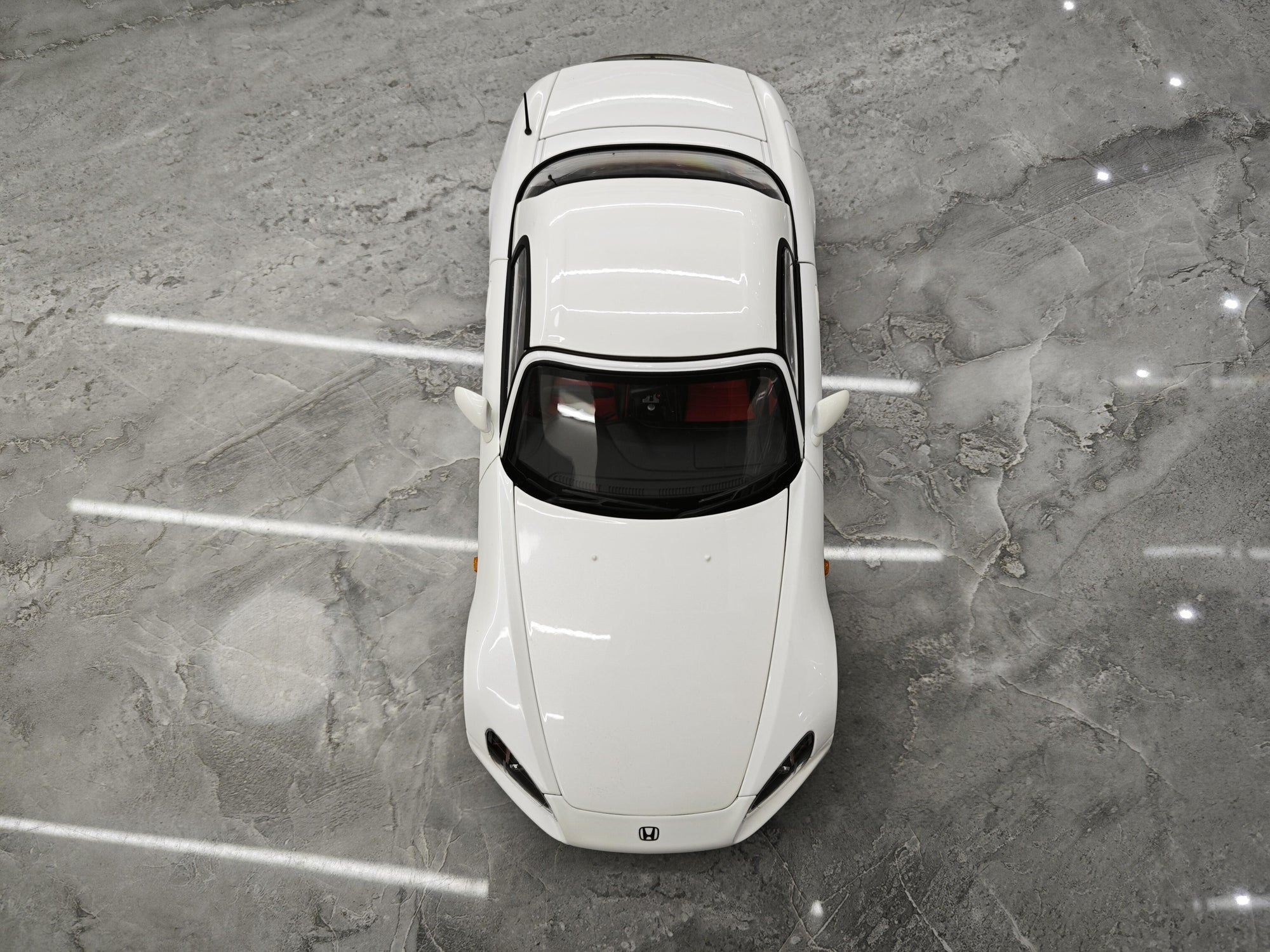 Honda S2000 Beyaz Renk ve Motor Blok- Metal