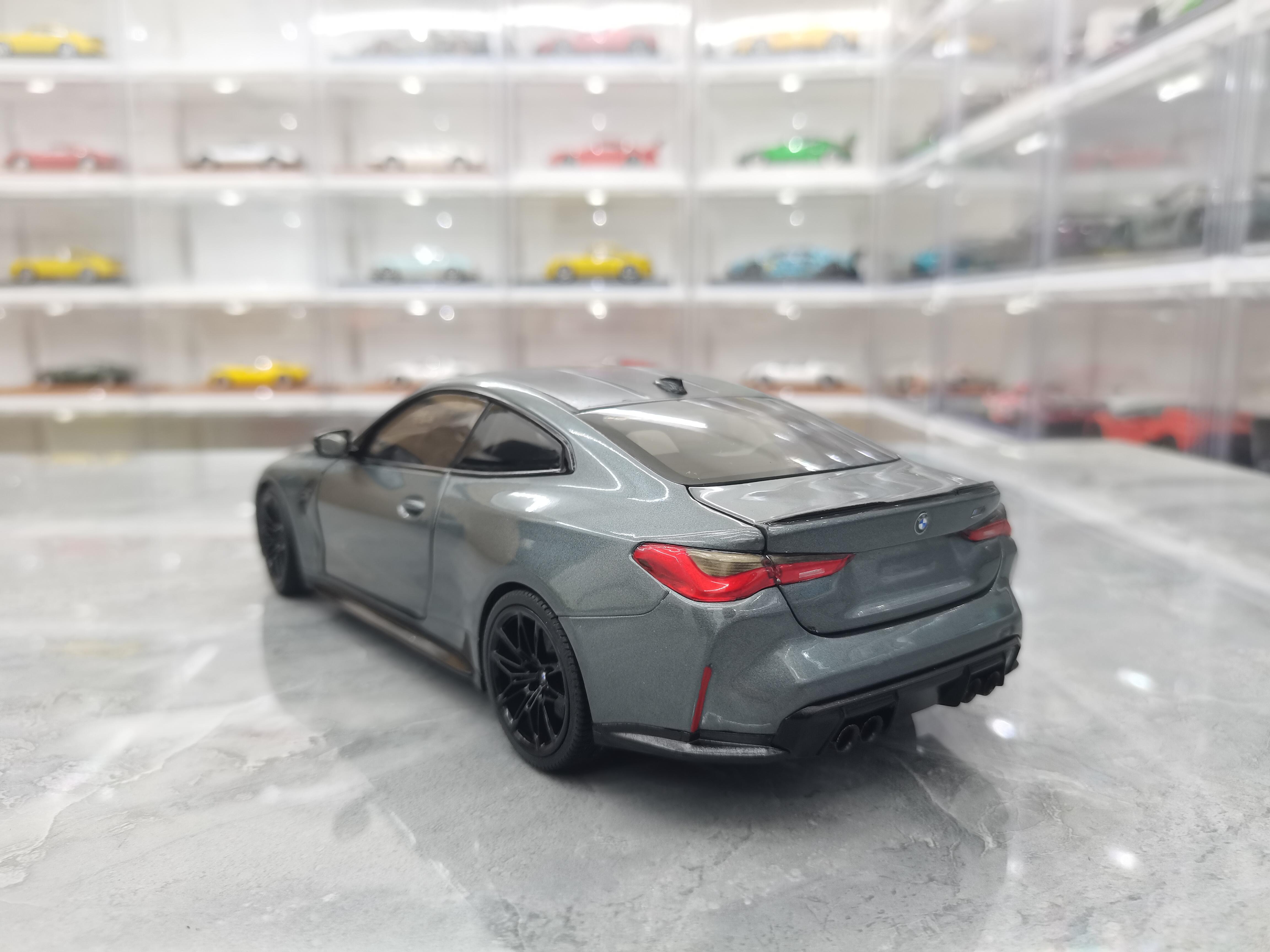 Bmw M3 1/18 Metal Alaşım Polis Arabası Gri