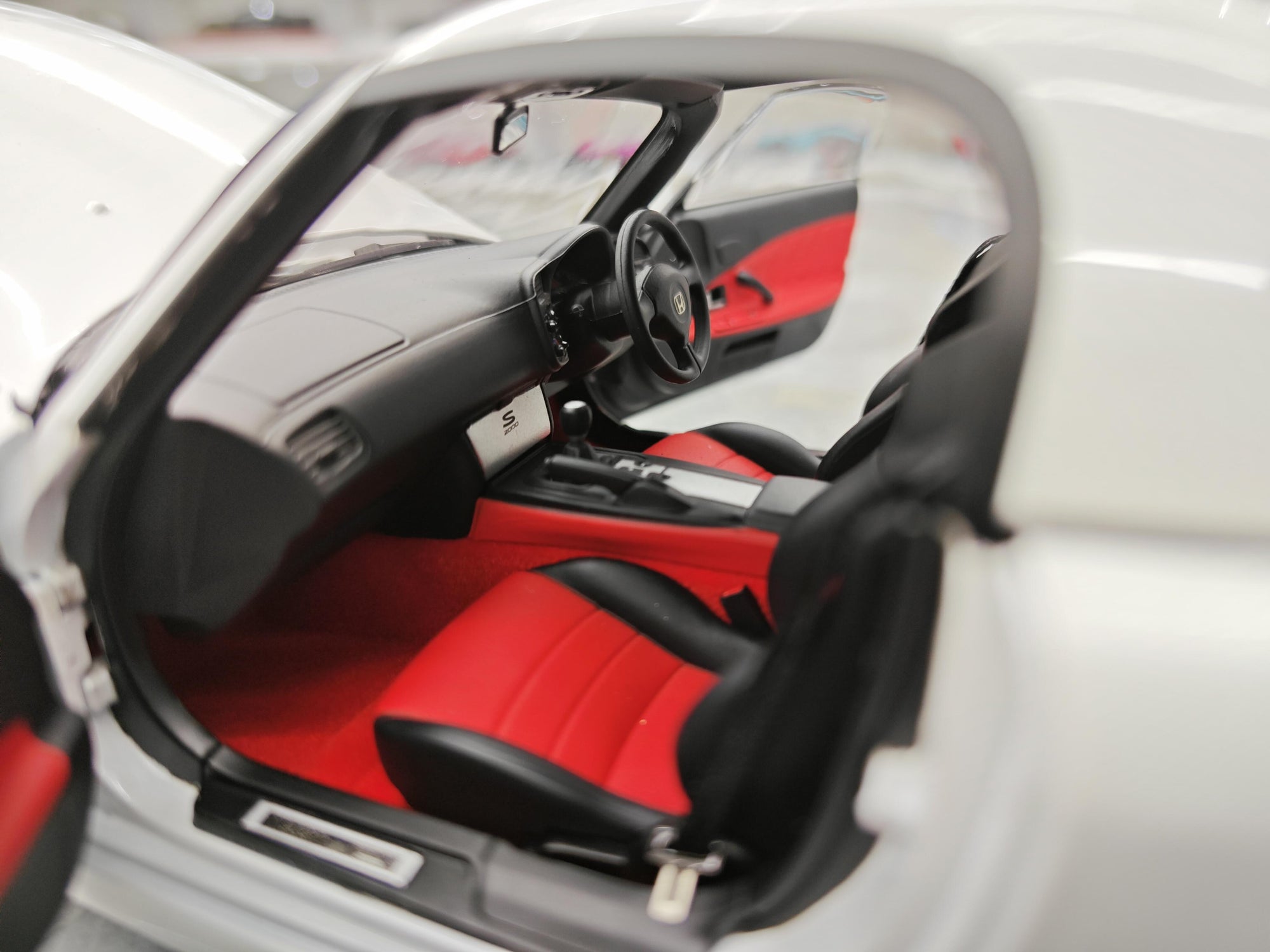 Honda S2000 Beyaz Renk ve Motor Blok- Metal