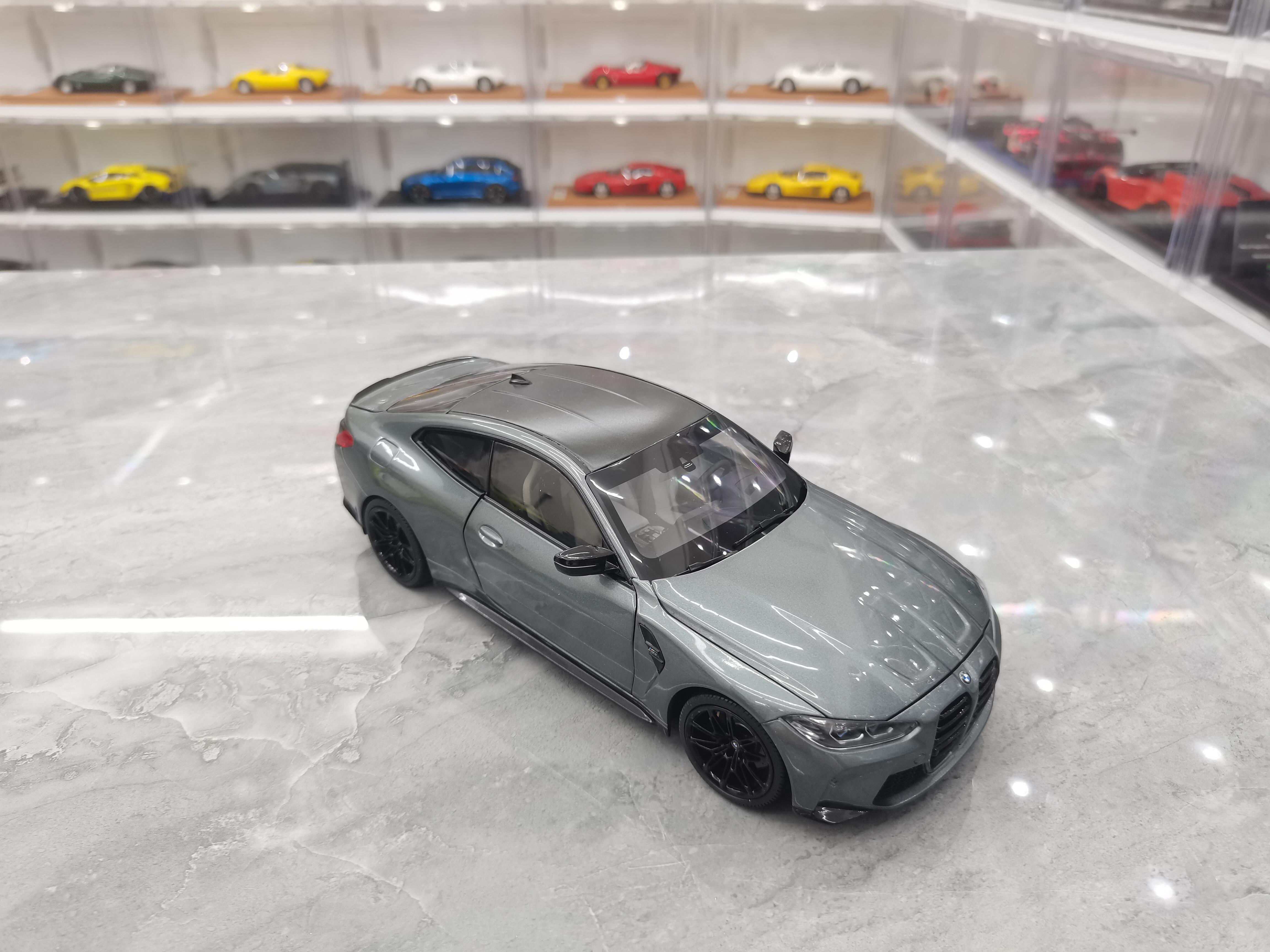 Bmw M3 1/18 Metal Alaşım Polis Arabası Gri