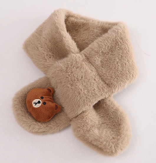 Yumuşak Peluşlu 3 Parçalı Kışlık Çocuk Takımı (1-5 Yaş)