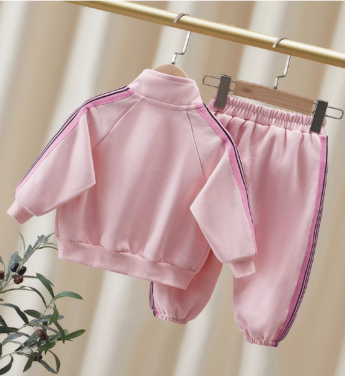 Pembe Renk Kız Çocuk Takım 2-7 Yaş