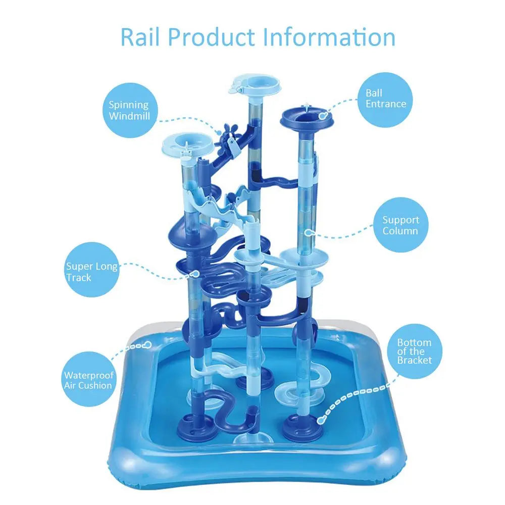 Havuzlu Bilye Kaydırağı 107 Parça