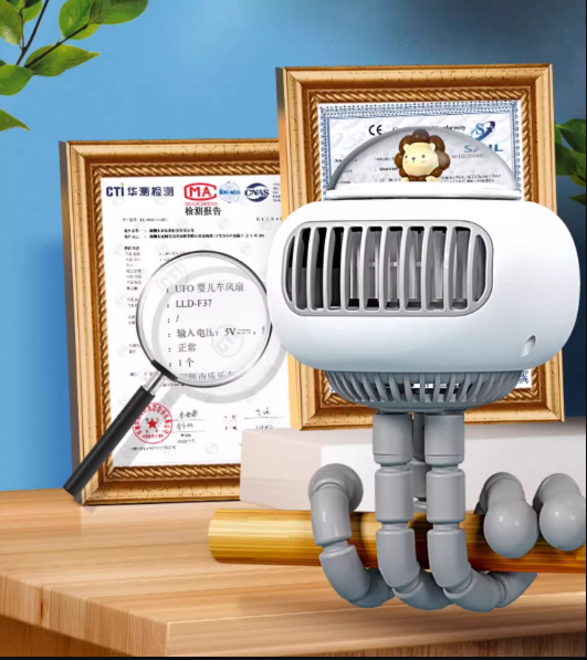 Taşınabilir Sinek Kovucu Fan-Ahtopot Ayaklar