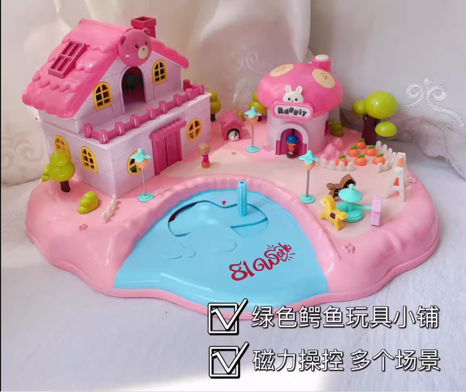 Sürpriz Şehir Manyetik Kontrol Çocuk Oyun Evi