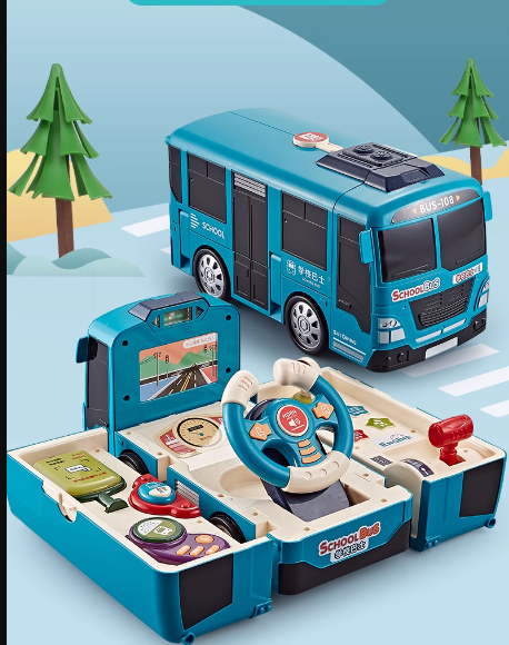 Simülatör Otobüs Oyuncak-Gerçekci Tasarım