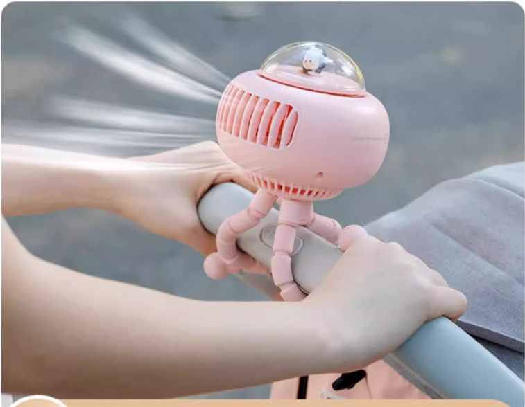 Taşınabilir Sinek Kovucu Fan-Ahtopot Ayaklar