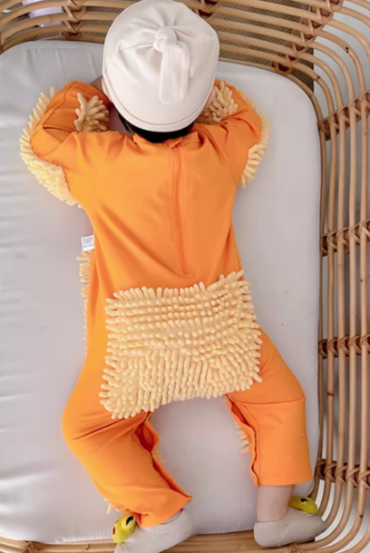 Emekleyen Çocuklar İçin Paspas Tulum