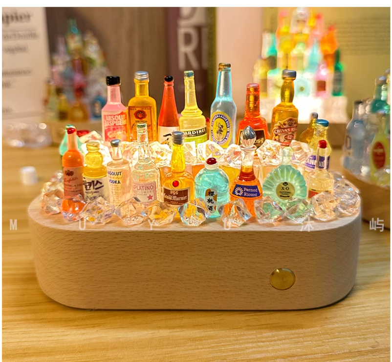 Ev-Ofis İçin Dekoratif Kendin Yap Masaüstü Işıklı Bar Süsleri