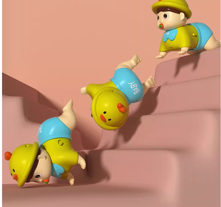 Emekleme Öğretici Hareketli Oyuncak