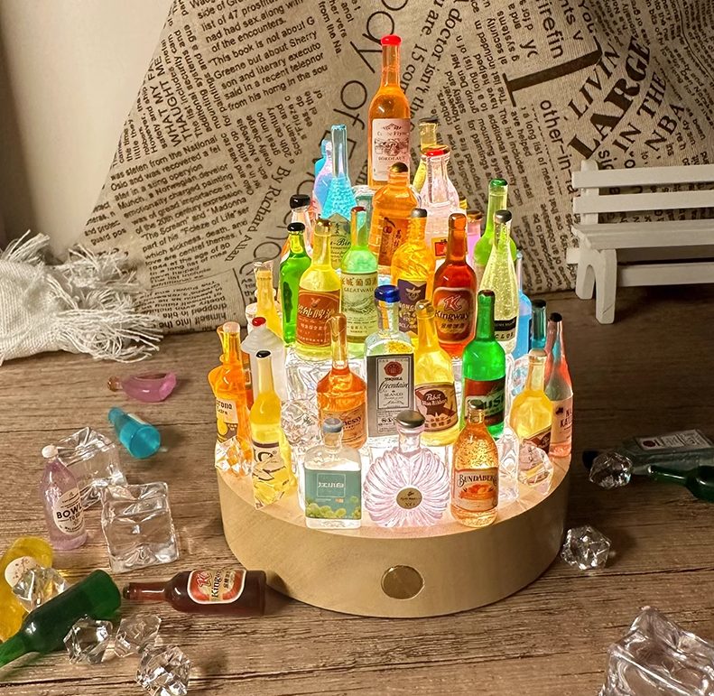 Ev-Ofis İçin Dekoratif Kendin Yap Masaüstü Işıklı Bar Süsleri