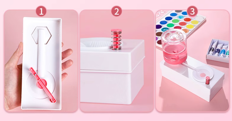 Fırça Temizleyici-Sanatınız Kadar Temiz Fırçalar