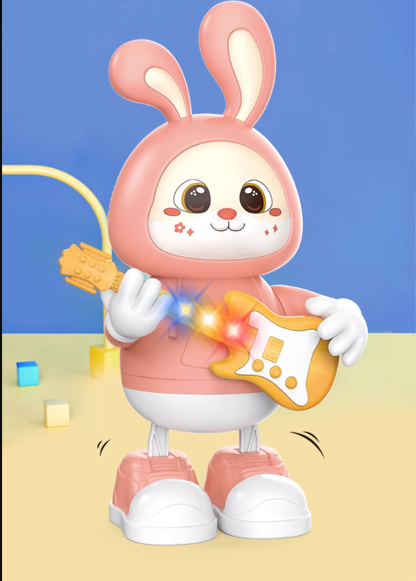 Müzikli ve Dans Eden Oyuncak Tavşan