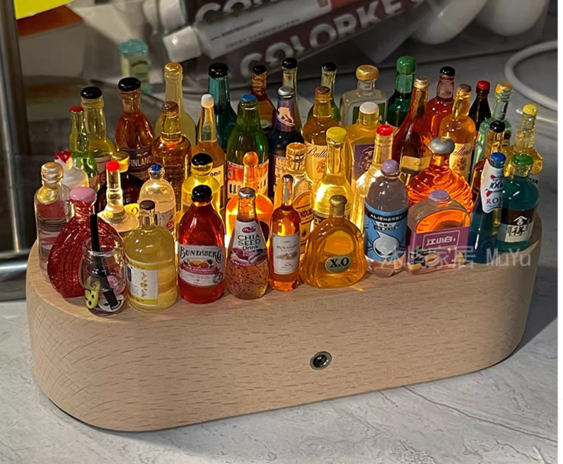 Ev-Ofis İçin Dekoratif Kendin Yap Masaüstü Işıklı Bar Süsleri