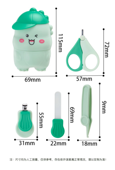 Çocuklar İçin Güvenli Tırnak Bakım Seti