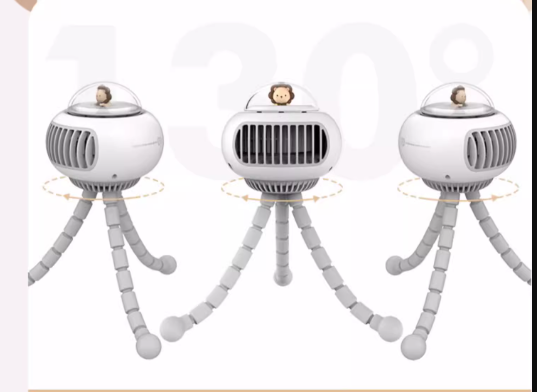 Taşınabilir Sinek Kovucu Fan-Ahtopot Ayaklar