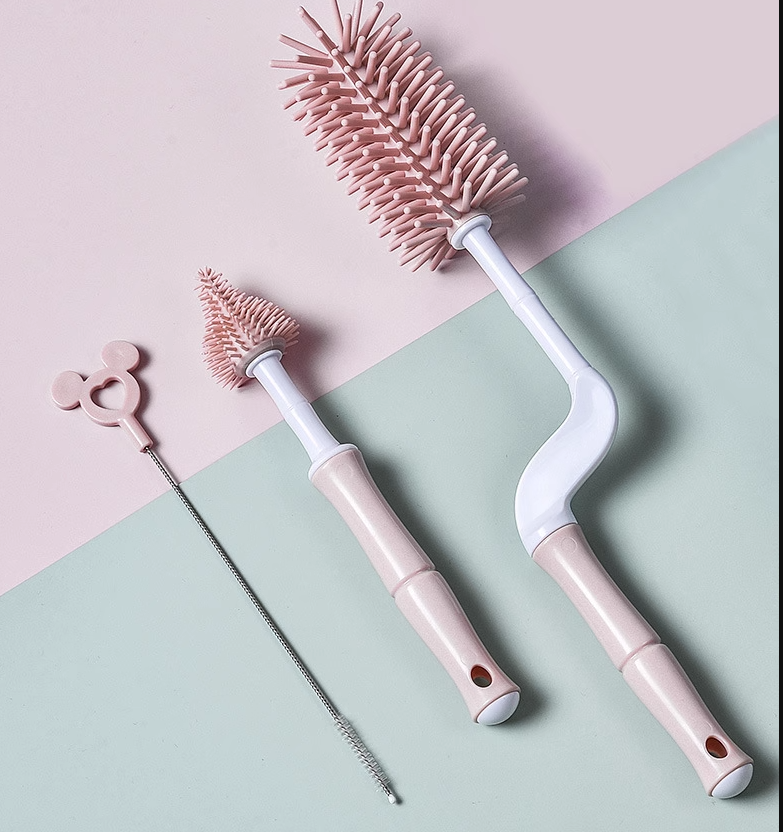 Biberon ,Bardak,Emzik ve Suluk Temizleme Seti 3 Parça