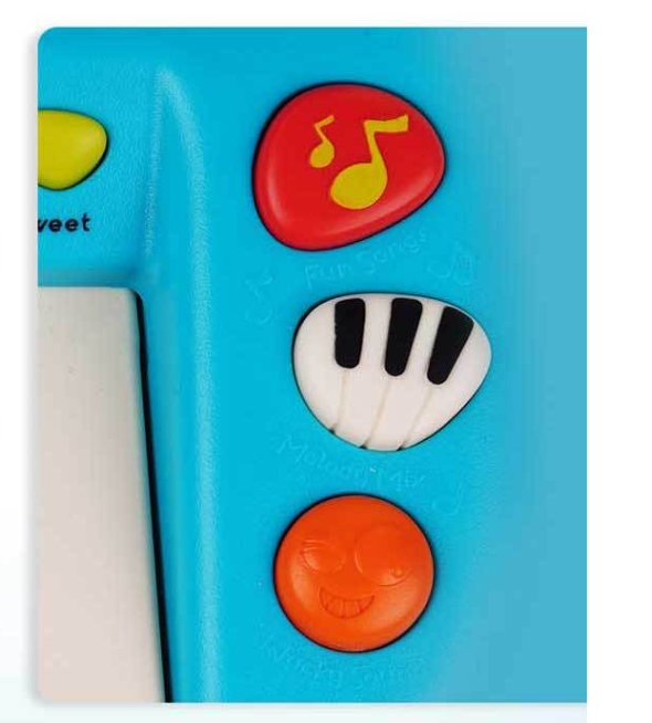 Sesli Işıklı Renkli Baloncuklu Oyuncak Piyano