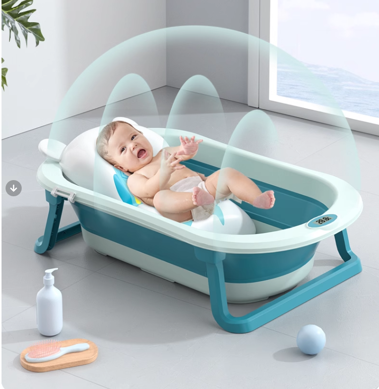 Isı Derece Göstergeli Çocuk Küveti