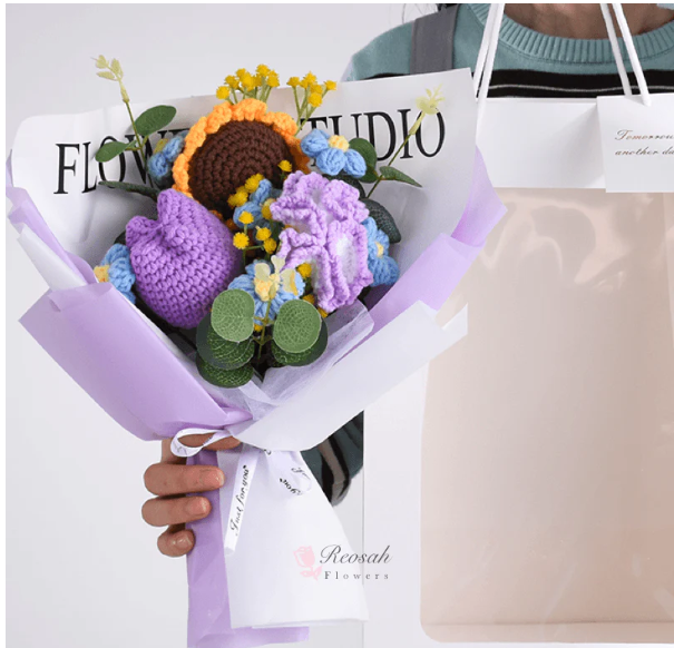 El Örgüsü Buketleri-Eşssiz Kalıcı Hediyeler