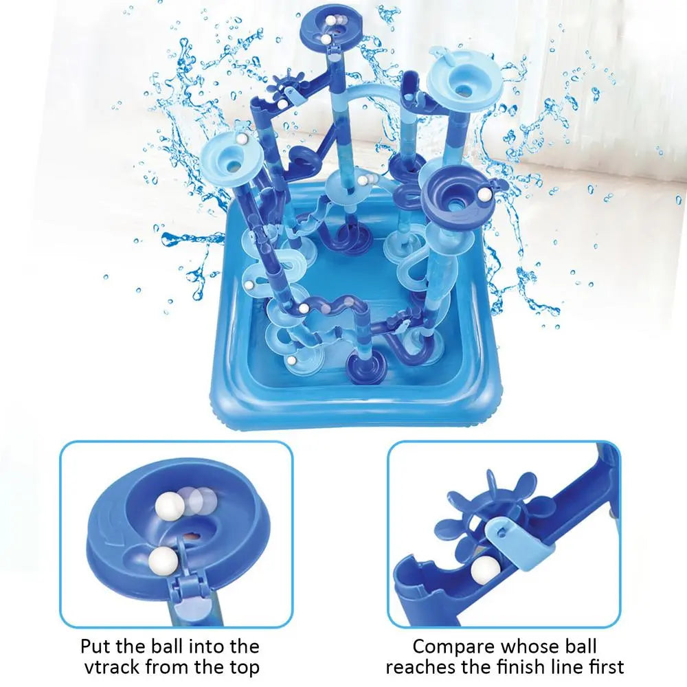 Havuzlu Bilye Kaydırağı 107 Parça