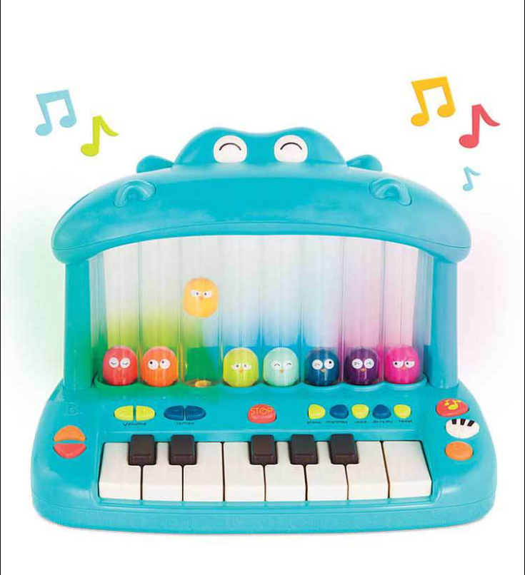 Sesli Işıklı Renkli Baloncuklu Oyuncak Piyano