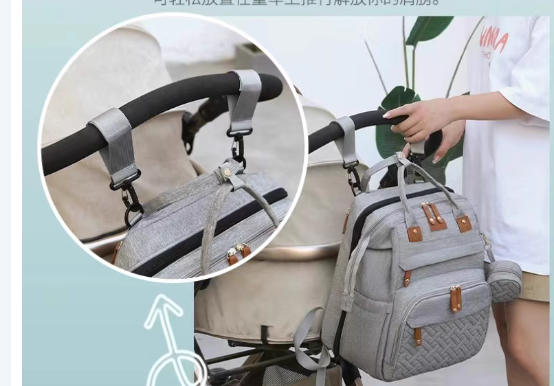 Çok Fonksiyonlu Açılıp Katlanabilen Su Geçirmez Anne-Bebek-Çocuk Çantası